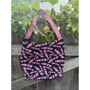 New York Jets Pink Logo Bag W/ Adjustable Strap